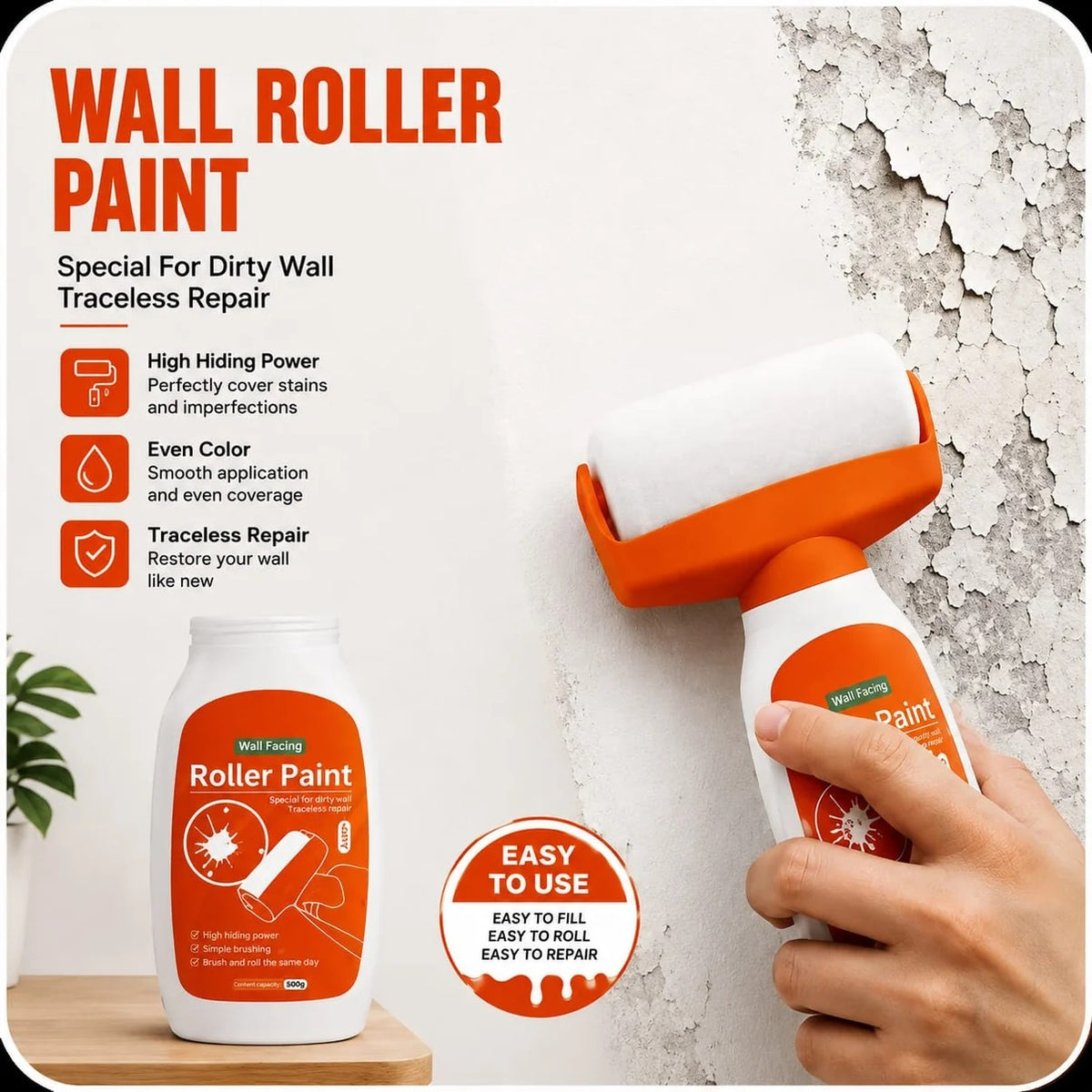 Happyside™ Wall Repair Paint Roller