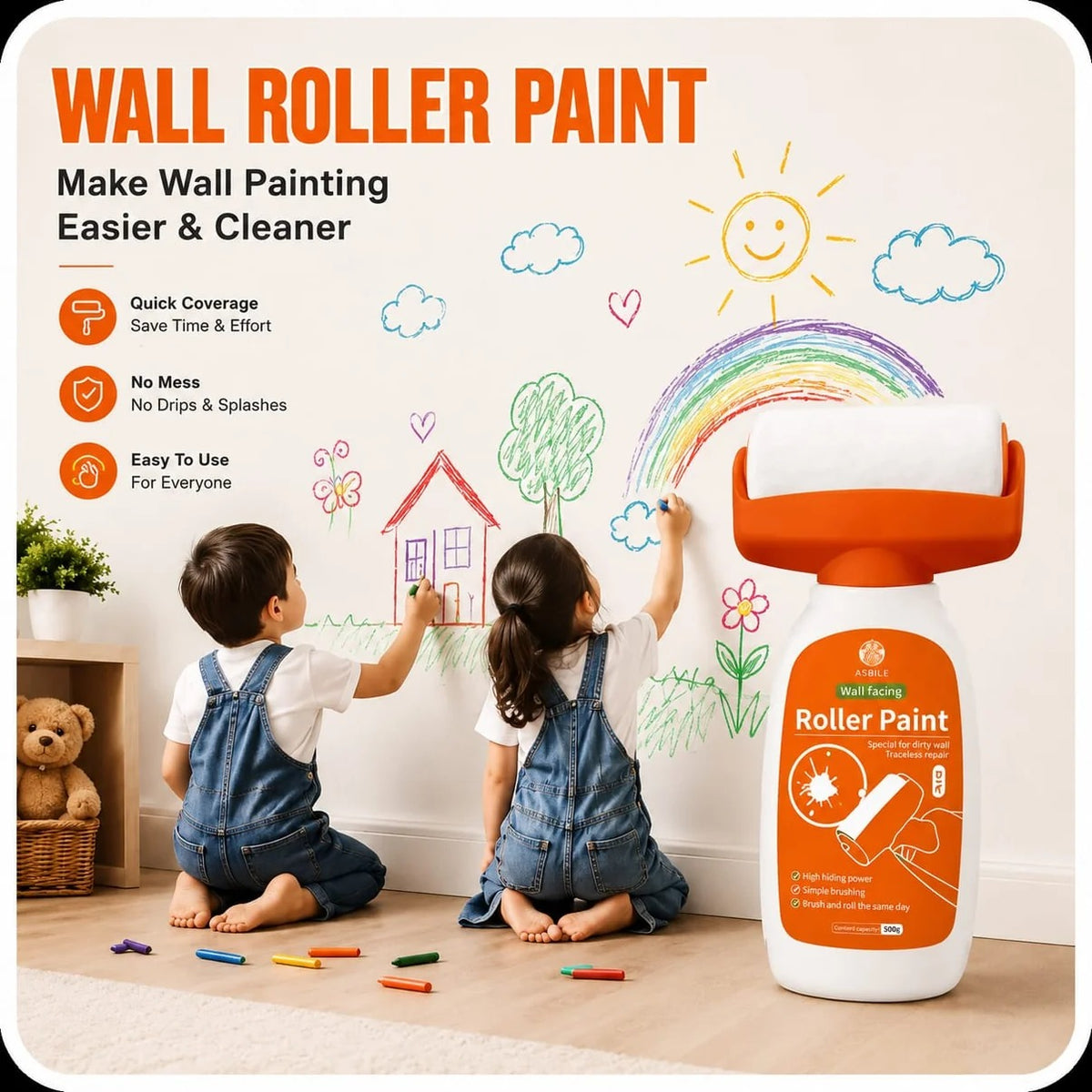 Happyside™ Wall Repair Paint Roller